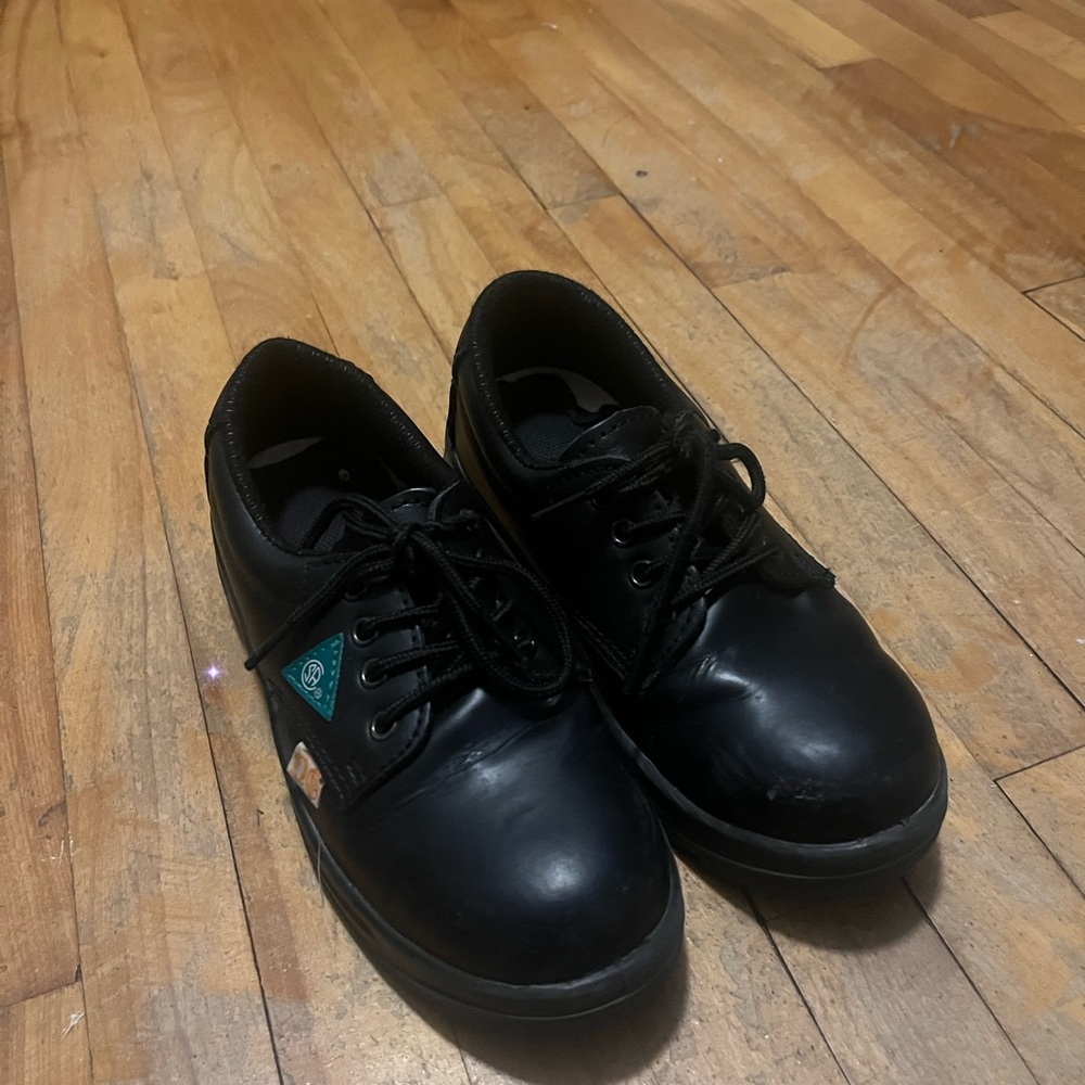 Black Lace-Up Shoes